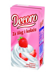 Decoro, biljno vrhnje za...
