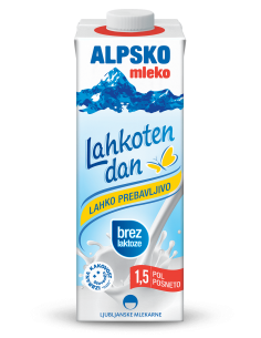 Alpsko mleko, mlijeko bez...