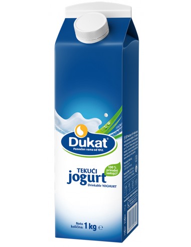 Dukat tekući jogurt, 1 kg